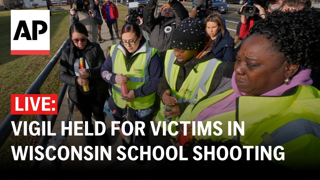 LIVE: Vigil held for victims of school shooting in Madison, Wisconsin