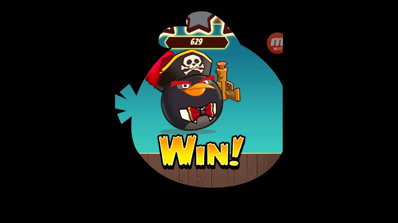 Let's Play Angry Birds Fight Part 17 - Dr. Pig's lab floor 10 4 wooden chests?!