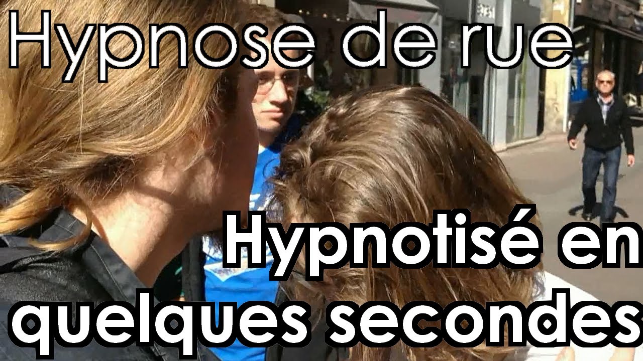 Hypnose de rue -  Hypnotisé en quelques secondes!