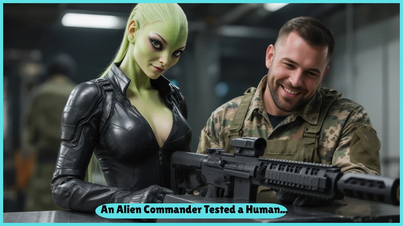 An Alien Commander Tested a Human Firearm—And Immediately Hit the Panic