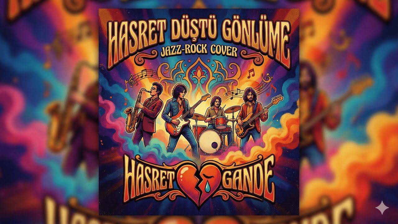 ✅Geleneksel Ruh, Modern Ritim: Hasret Düştü Gönlüme (Jazz-Rock Cover)