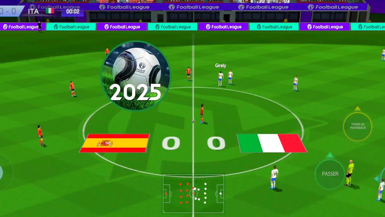 FOOTBALL LEAGUE ⚽️ GAMEPLAY 2025 FIRST GAME ✅️ 
