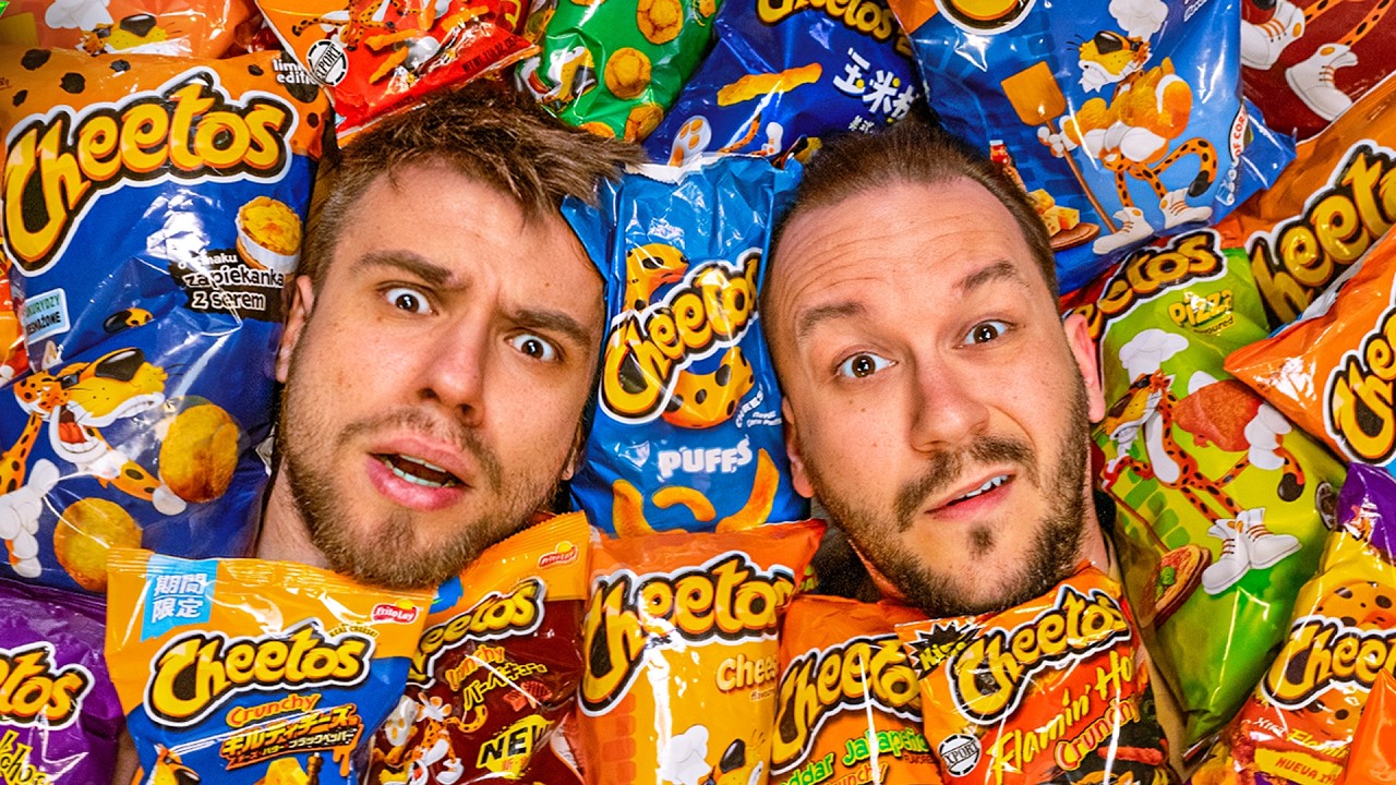 KUPILIŚMY WSZYSTKIE CHEETOS  *25 SMAKÓW*