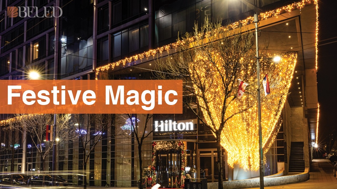 Od ideje do realizacije: Praznična svetlosna čarolija u hotelu Hilton | Beled
