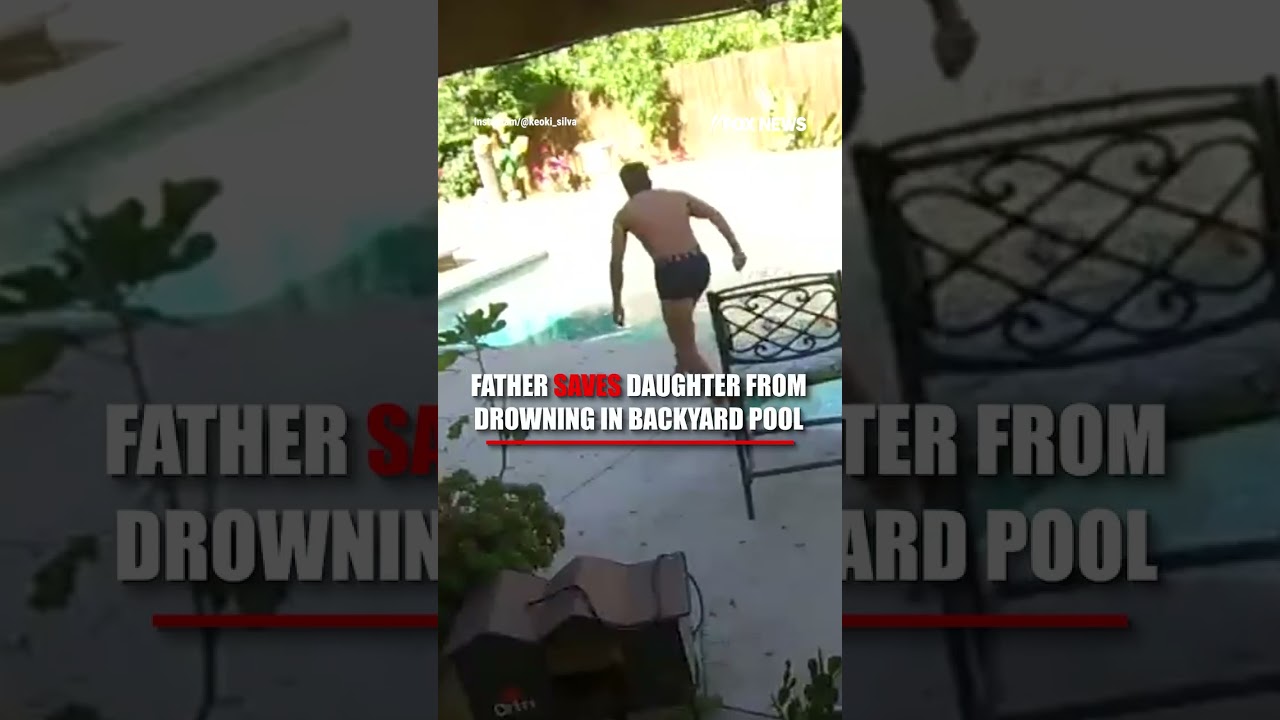 Father SAVES daughter from DROWNING #foxnews #news #us #fox