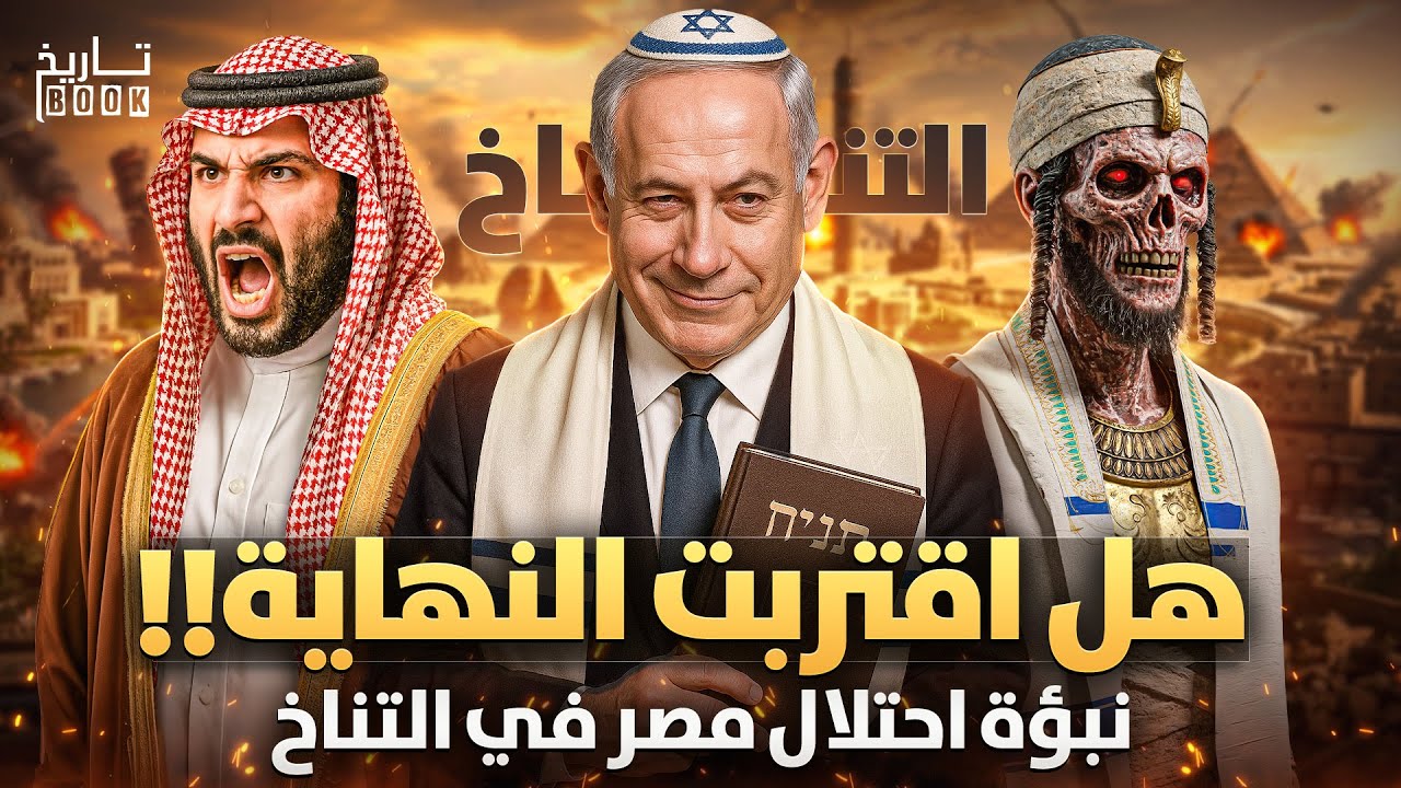 حلم إسرائيل الكبرى - هل اقتربت نهاية مصر في التناخ؟ هل بدأ تنفيذ حلم نتنياهو؟وماهو مستقبل العرب؟!