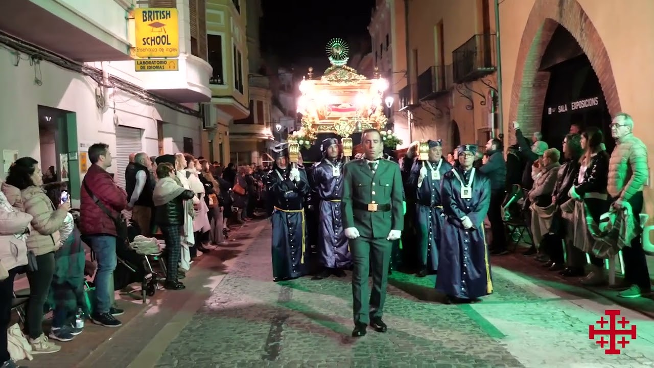 240329 Sant sepulcre  Arribada al Ajuntamente  En Vos Confio