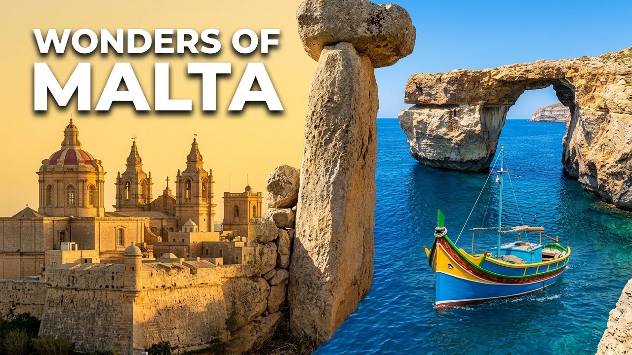 Wonders of Malta: The Most Amazing Places in Malta | Cinematic Travel Video 4K