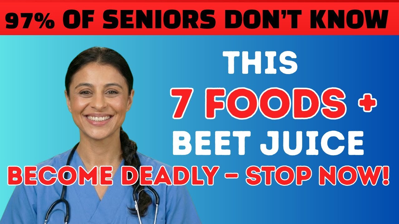 SENIORS: 7 Foods You Should NEVER Drink With Beet Juice – They Can Quietly Damage Your Health