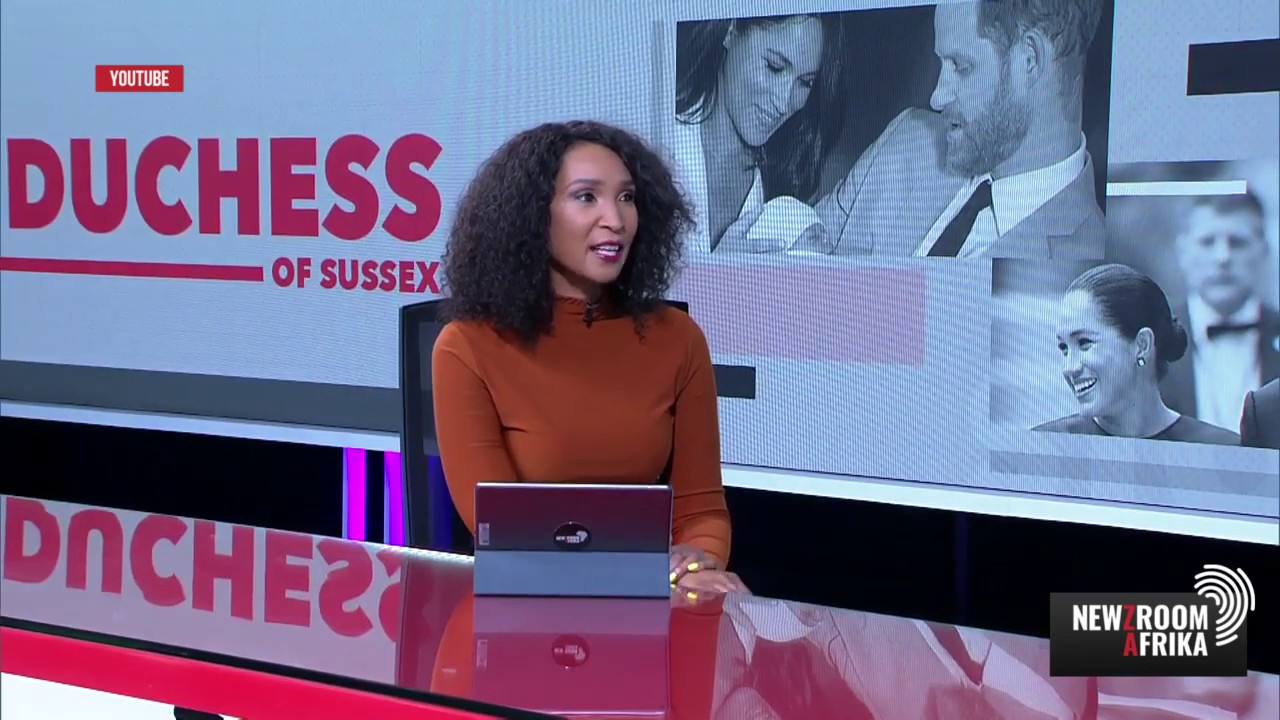 Duke and Duchess of Sussex along with their firstborn son Prince Archie meet Archbishop Desmond Tutu