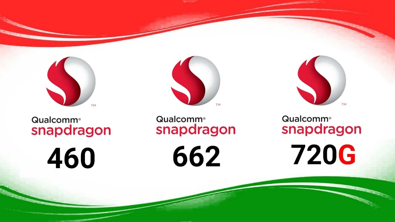 Qualcomm Snapdragon 720G, Snapdragon 662, Snapdragon 460, SD 720G V/S SD 662 V/S SD 460 Comparison !