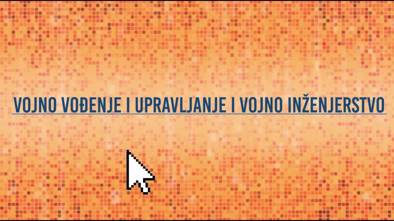 #Smotr@2020 - Studiji Vojno vođenje i upravljanje i Vojno inženjerstvo