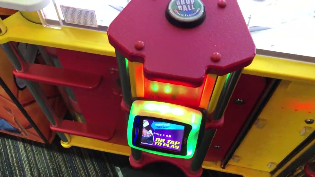Monster Drop Game Play at Dave and Buster's