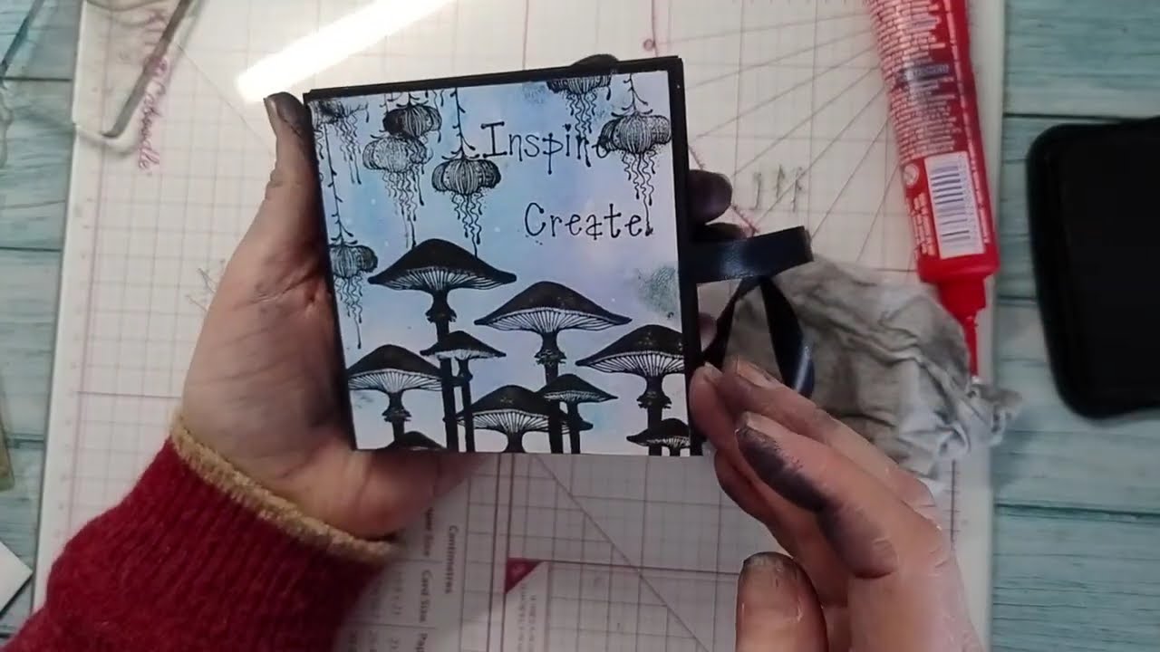 Finishing Off the Lavinia Ethereal Fairy Book with  Timelapse #laviniastamps