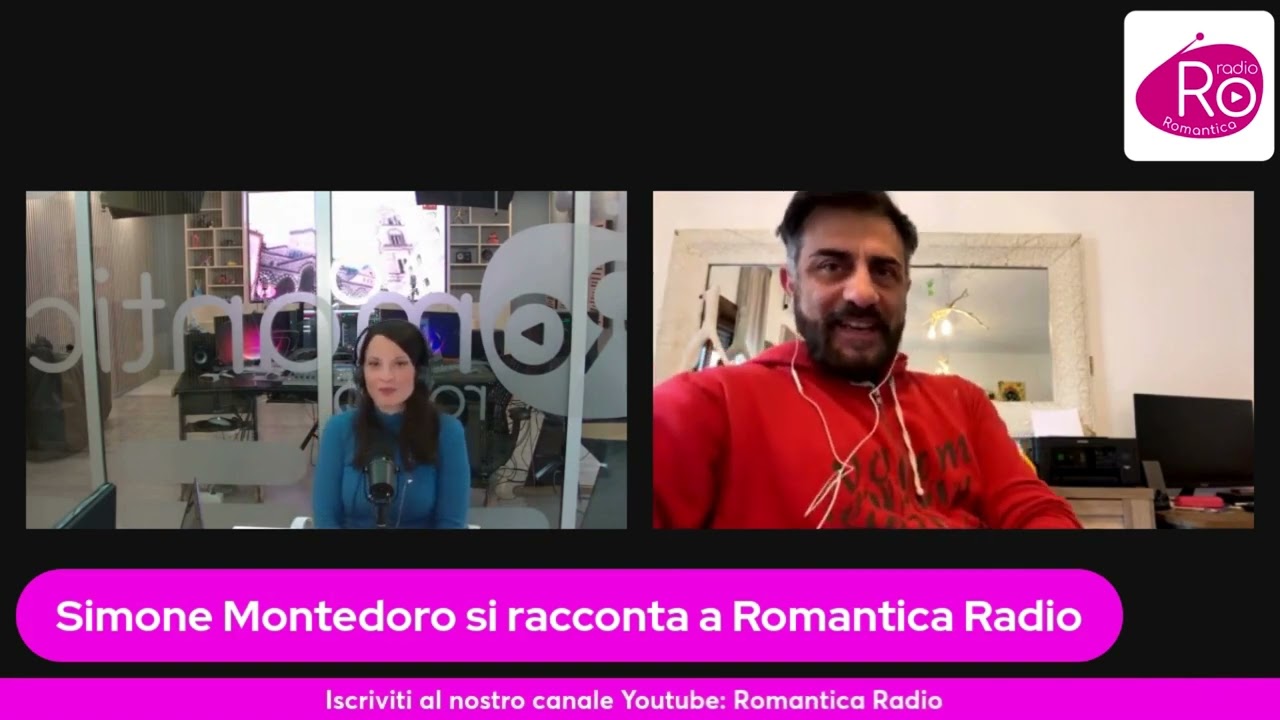 Simone Montedoro si racconta a Romantica Radio