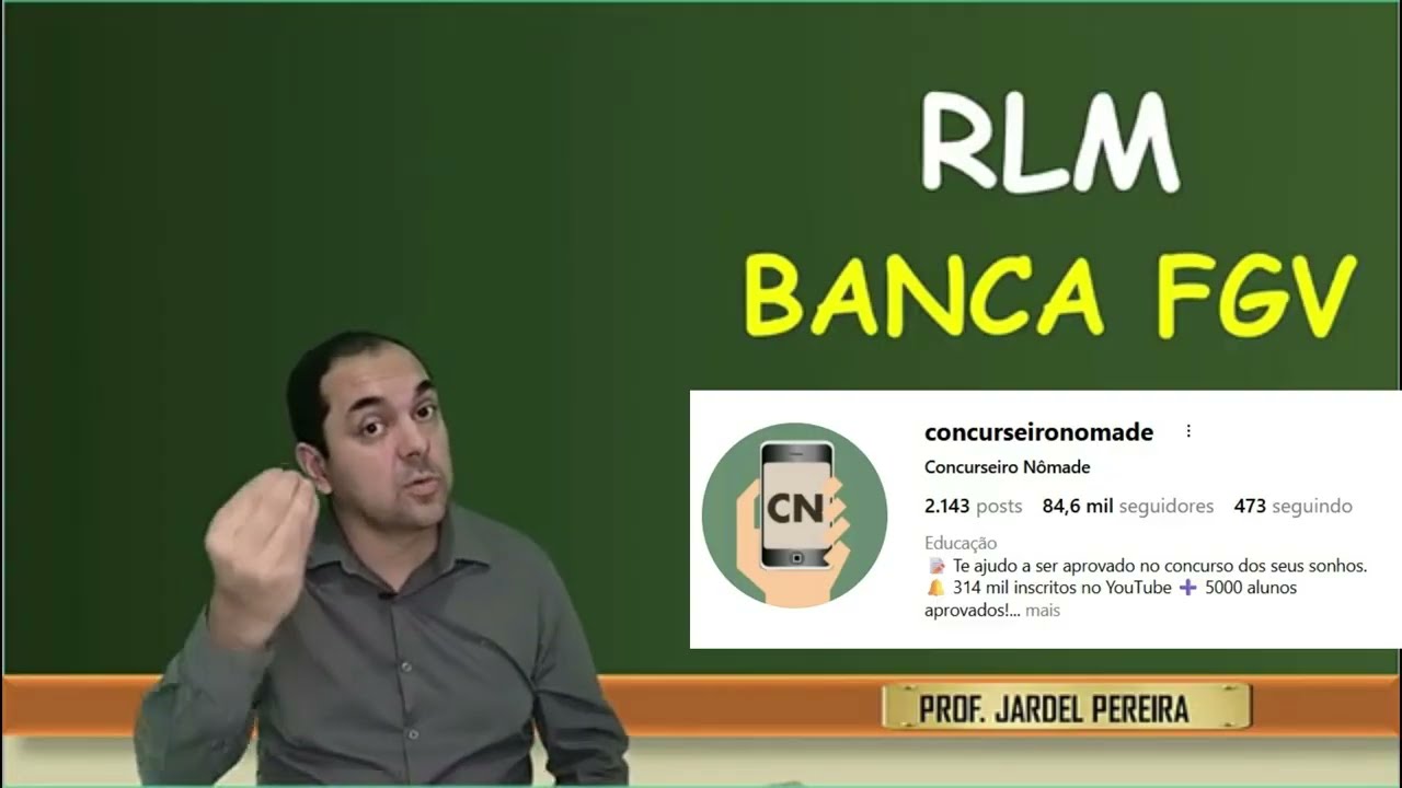 QUEST&Otilde;ES RACIOC&Iacute;NIO l&Oacute;GICO DA BANCA FGV - CONCURSO IBGE 2025