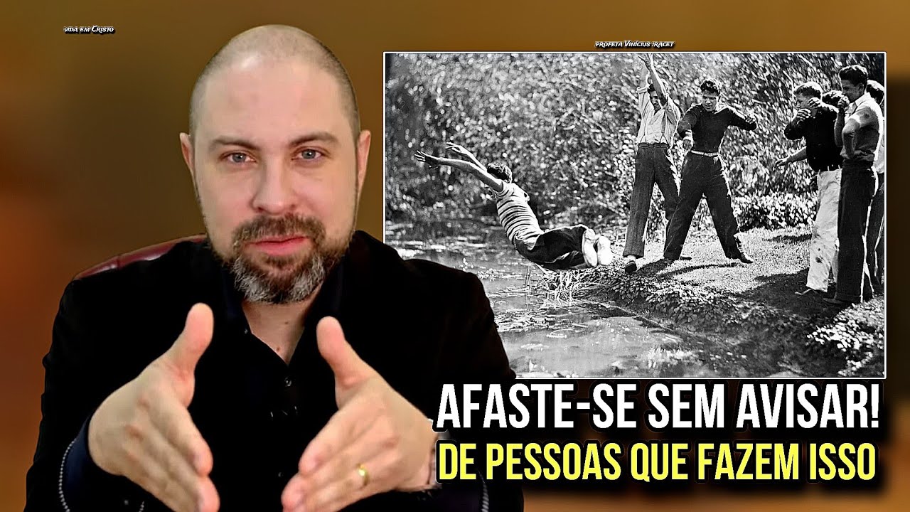 AFASTE-SE SEM AVISAR! DE PESSOAS QUE FAZEM ISSO - PROFETA VINÍCIUS IRACET 