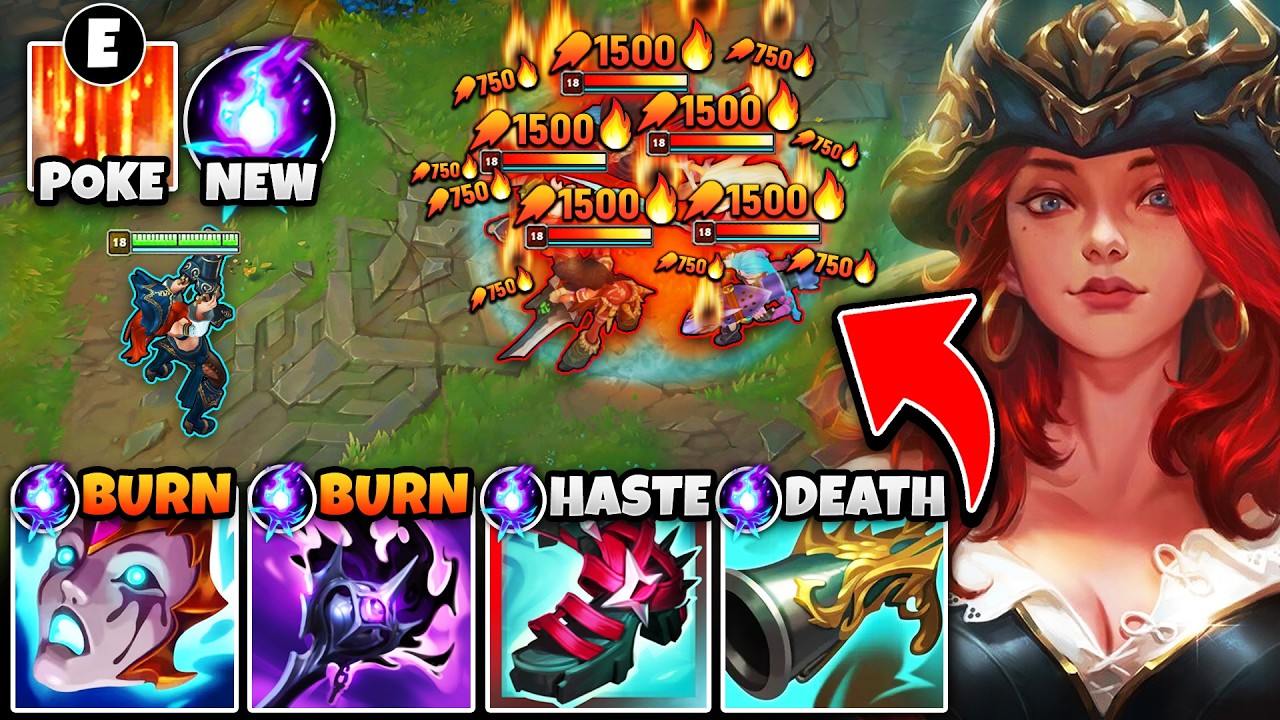 MY NEW ALL-TIME FAVORITE BUILD IN LEAGUE OF LEGENDS (DEATHFIRE TOUCH MISS FORTUNE)