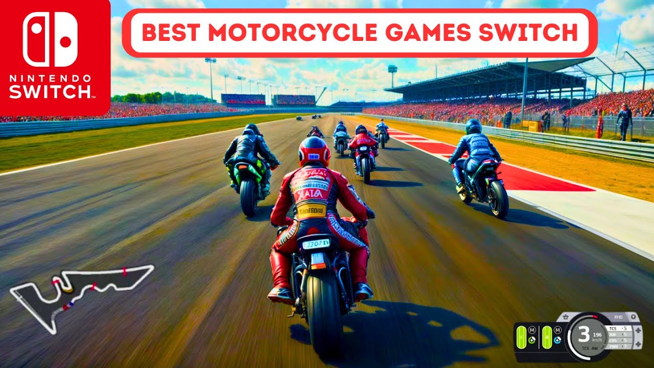 Top 10 INSANE Motorcycle Games You NEED to Play on Switch!