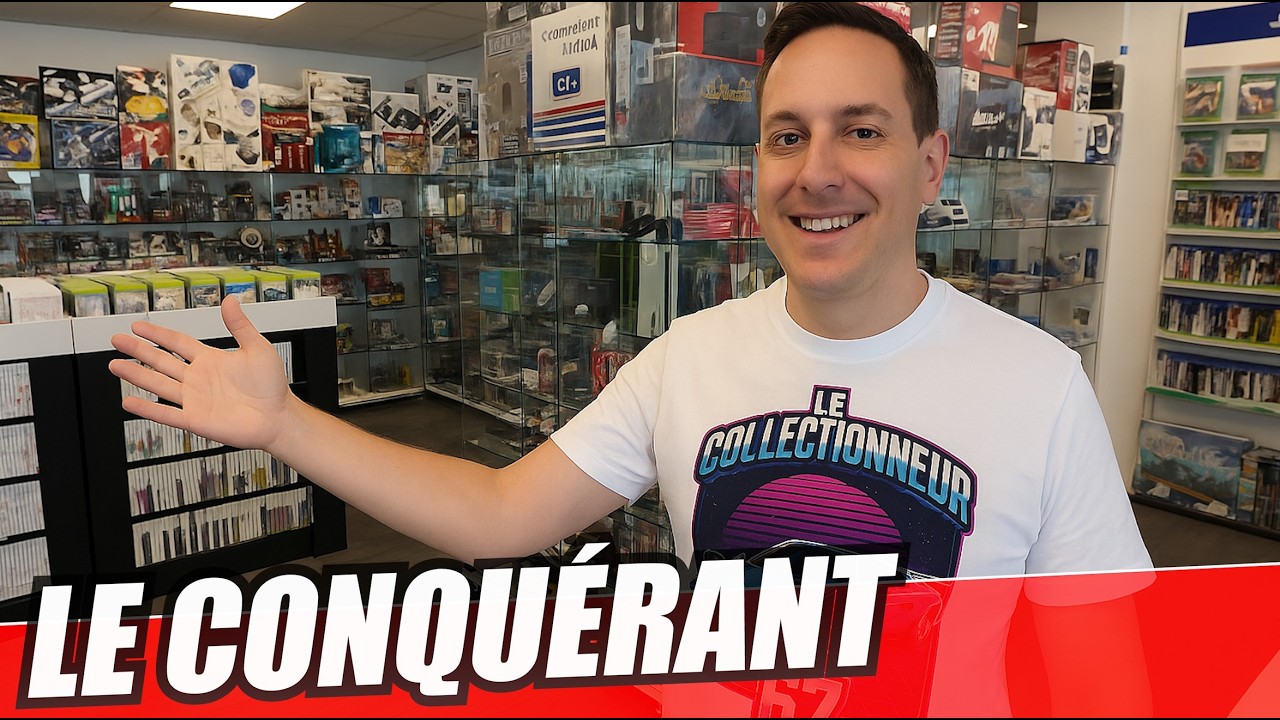 Incroyable 🤯 Des Consoles et Jeux RARES Découverts à Strasbourg ! 🎮✨