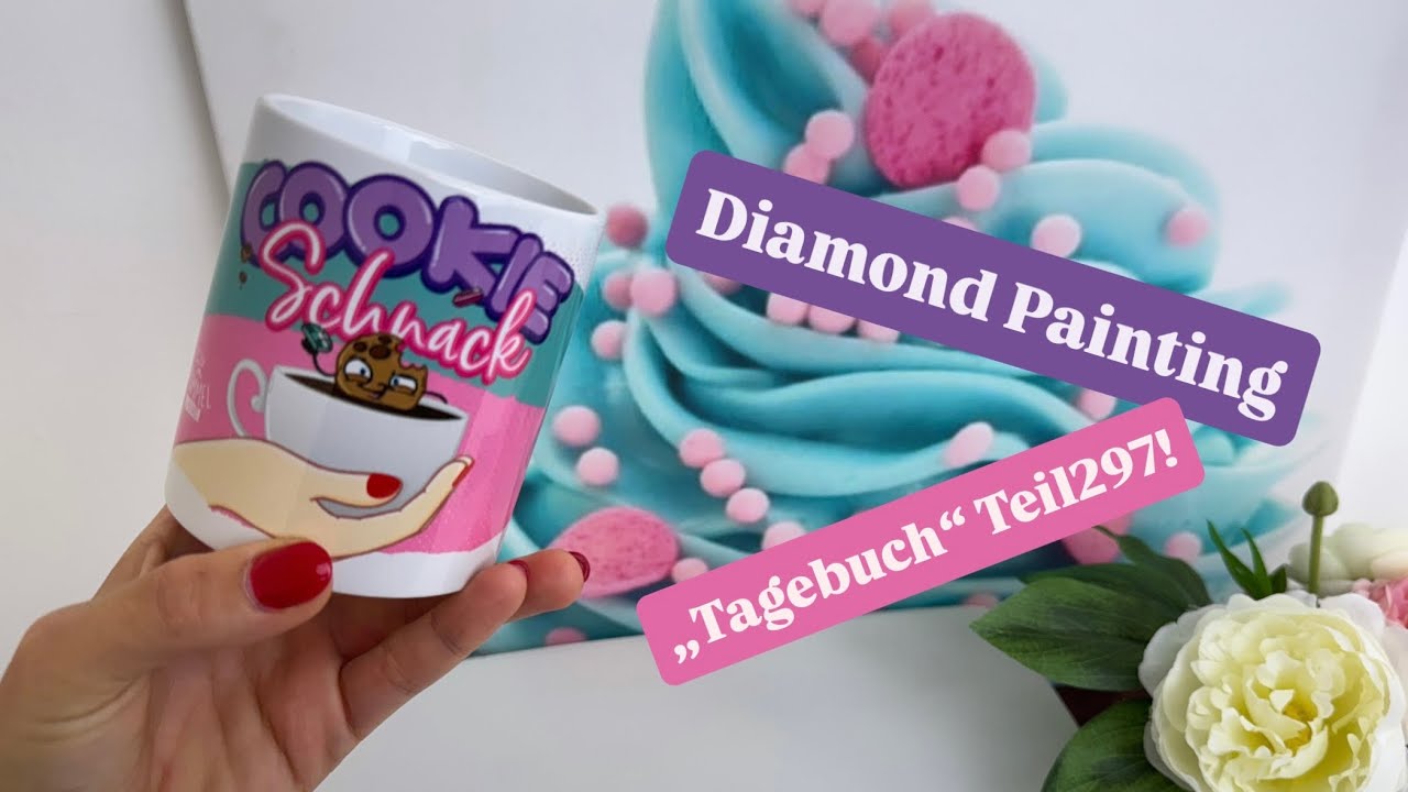 Diamond Painting „Tagebuch“ Teil297! 🙃💚 Ich hab n paar Spoiler für euch! 🤫💚