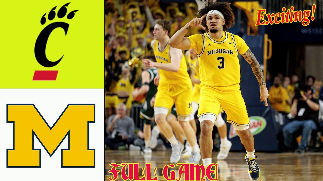 Cincinnati Vs Michigan College Men’s Basketball | FULL GAME | Oct 17,2025 | NCAAM Preseason