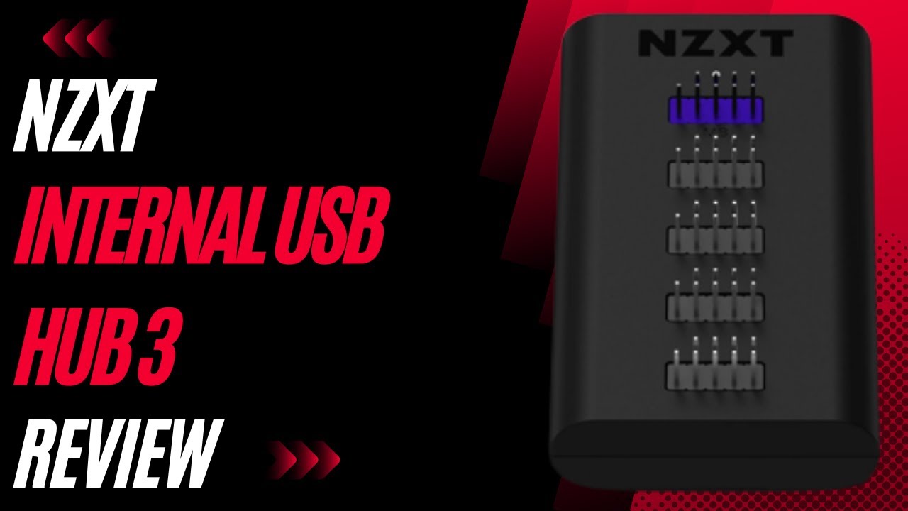 NZXT Internal USB Hub 3 - AC-IUSBH-M3 - 4 Internal USB 2.0 Ports Review
