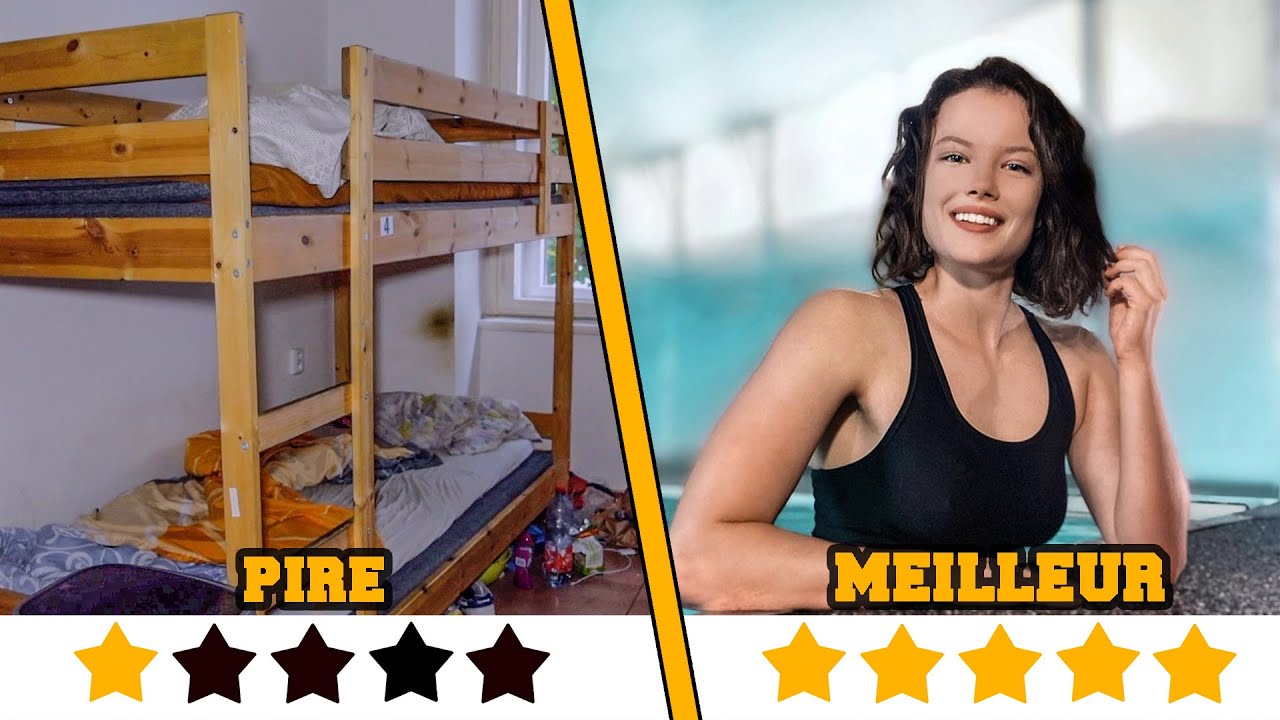 PIRE VS LA MEILLEURE AUBERGE DE PRAGUE (j'aurais jamais du tester la pire 😱) - Claire