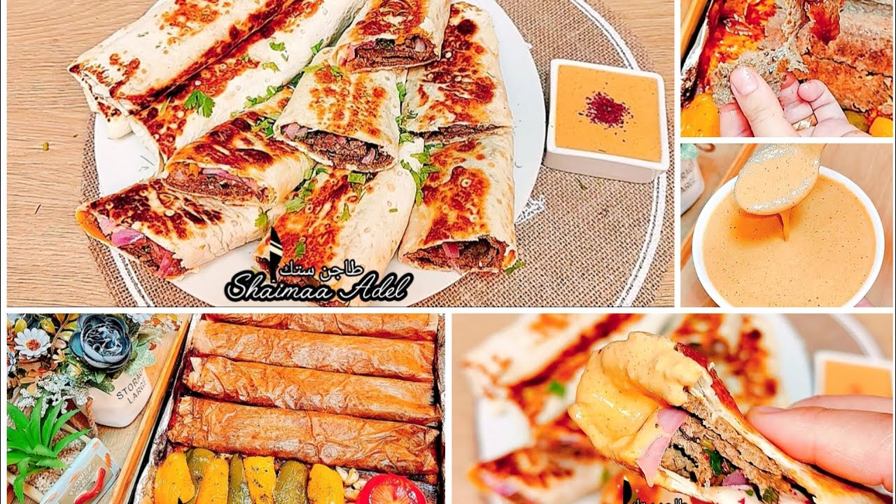 دونركباب التركى🌯الترنداللى قالب الدنيا😱مع صوص مشاوى رهيب😋هياخدالطعم فحتةتانية💯باسهل طريقةلازم تجربوه