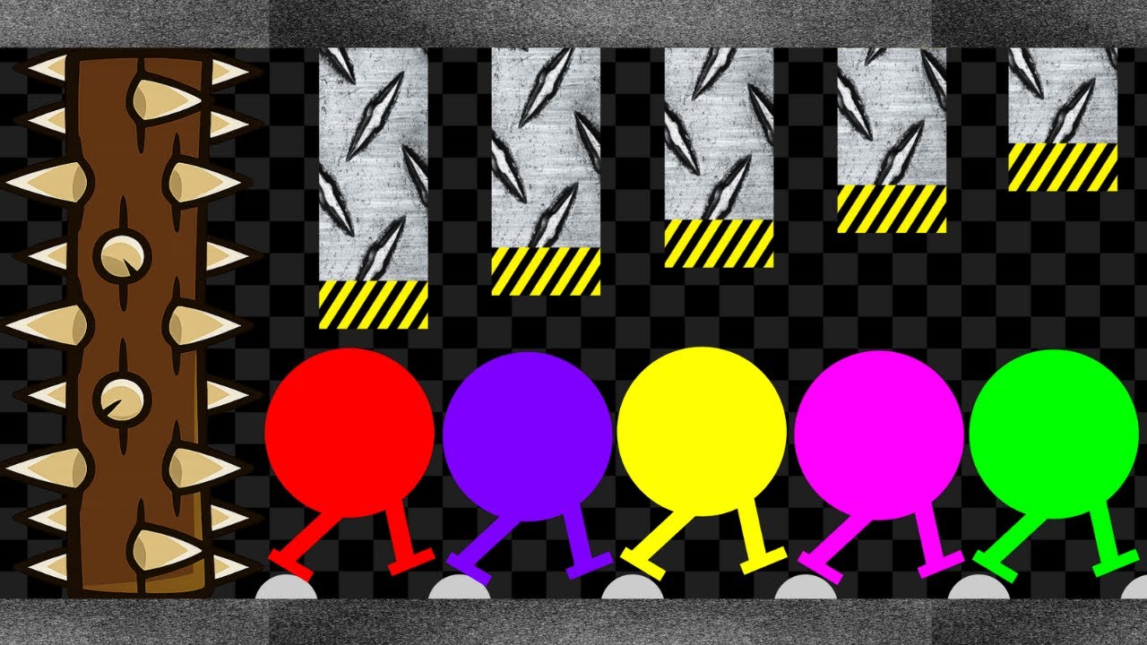 Legged Marble - Escape From Wood Spikes