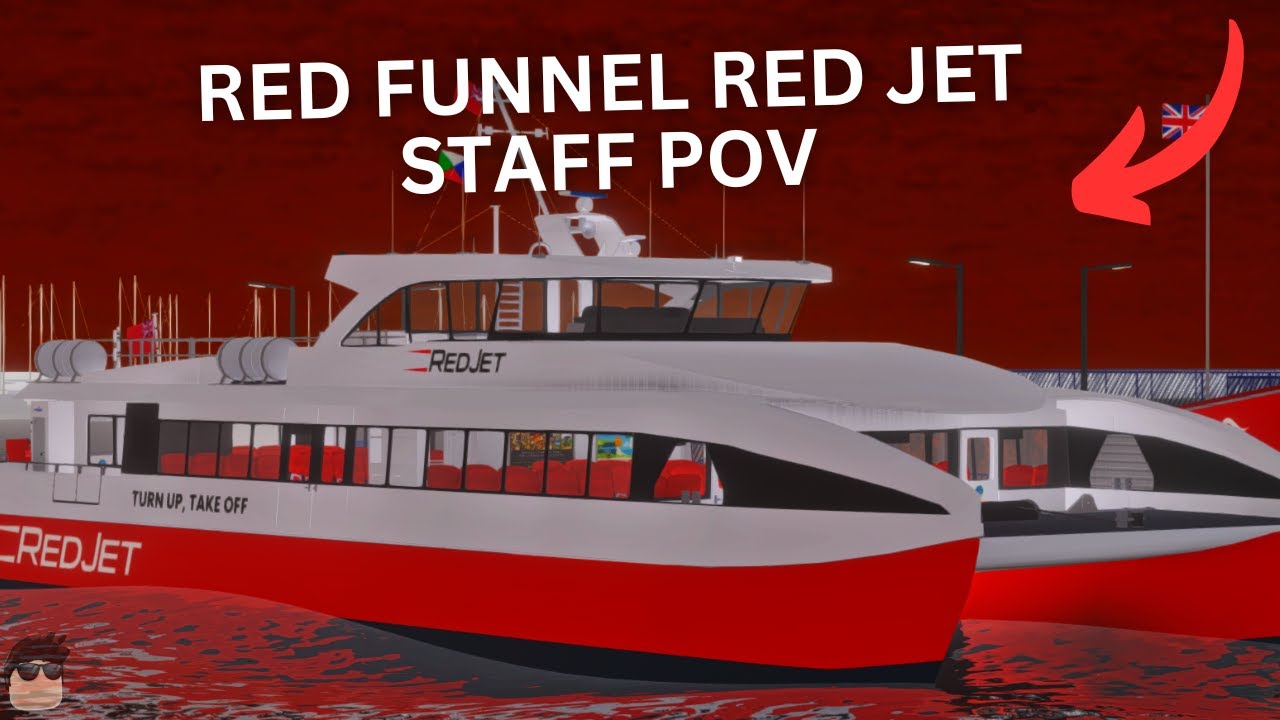 BTS of a Staff at Red Funnel! (Roblox)