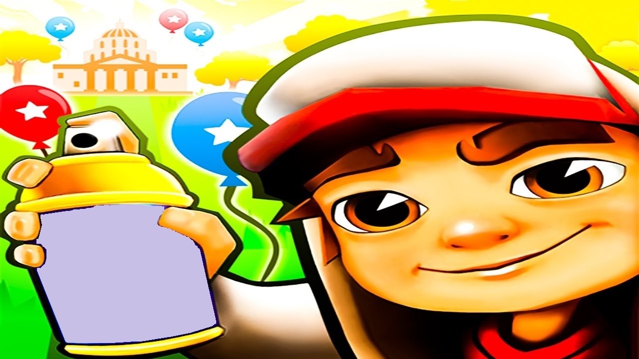 Subway Surfers WASHINGTON iPad Gameplay HD #7
