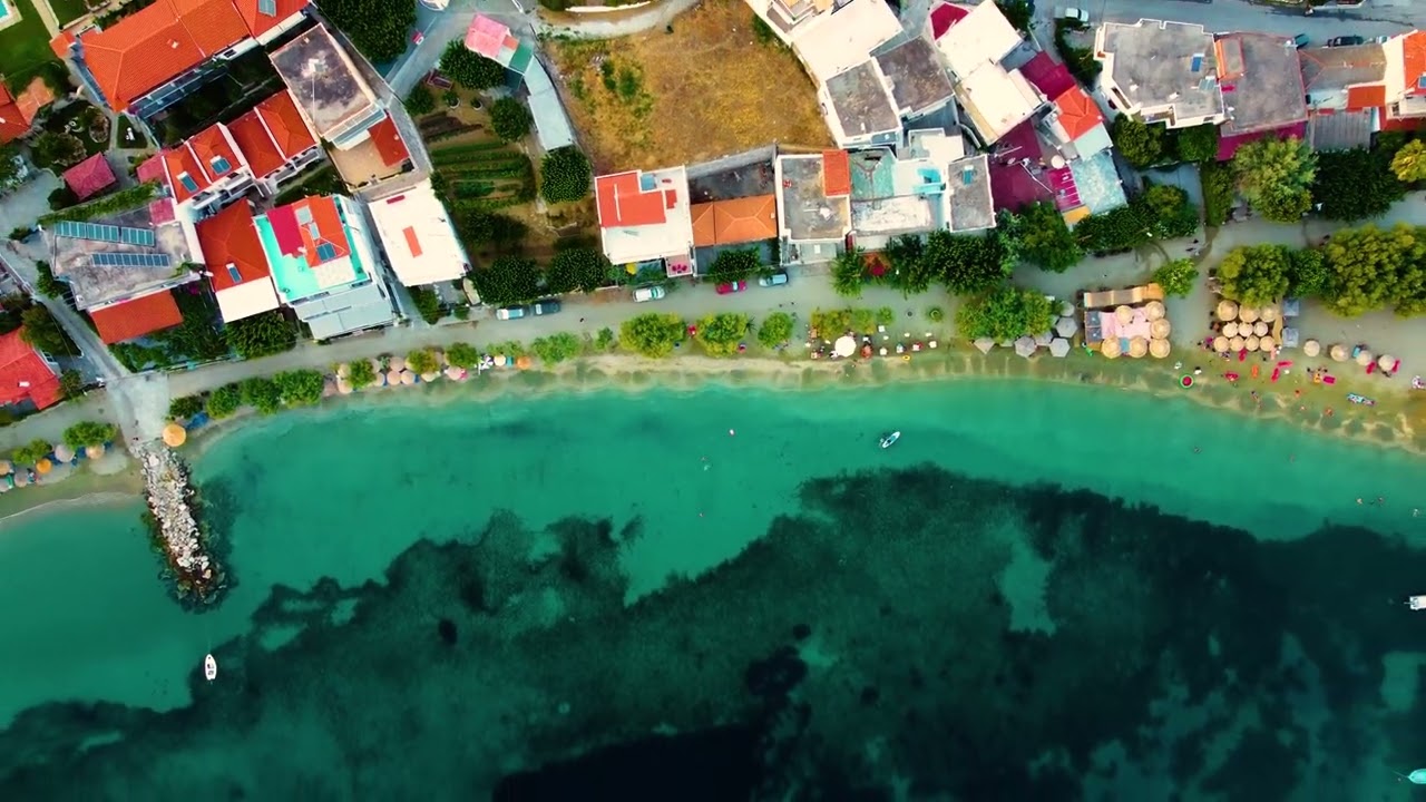 Παραλίες Ν.Ευβοιας//Petries- Klimaki-Agioi Apostoloi-Kakolimano-Stomio-Heromylos //DJI MINI 2 4K