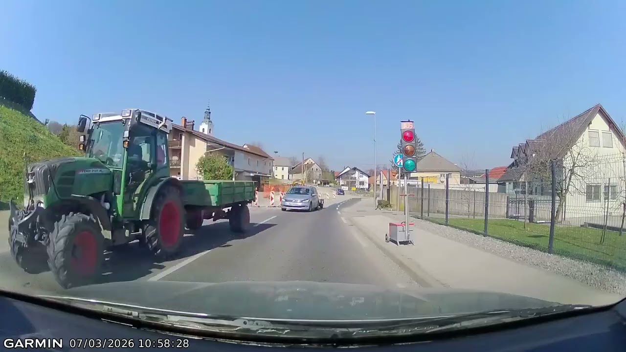 VOŽNJA #4: Kostanjevica na Krki - Šmarješke Toplice (🇸🇮) (timelapse 4x)