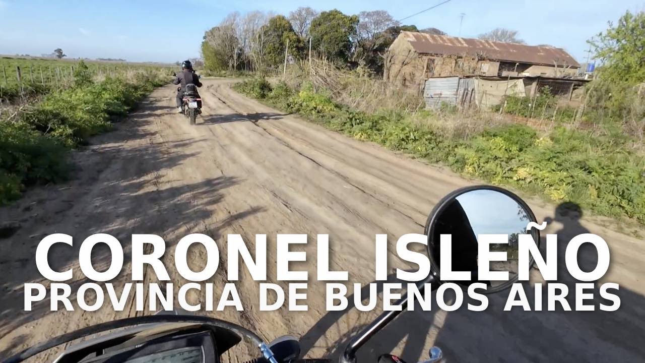 Qué queda hoy en Coronel Isleño 🏍️: entre rieles y campo adentro.