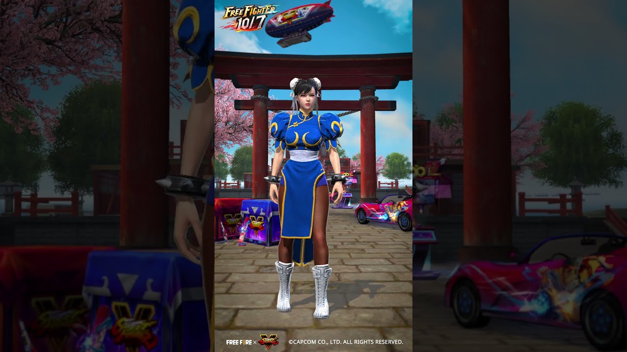 Ryu and Chun-Li Bundle | #FFxSFVCE | Garena Free Fire