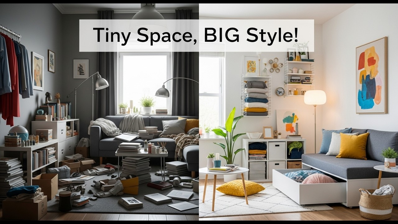 Small Apartment Home Decor Hacks That ACTUALLY Work | Maximize Your Tiny Space!