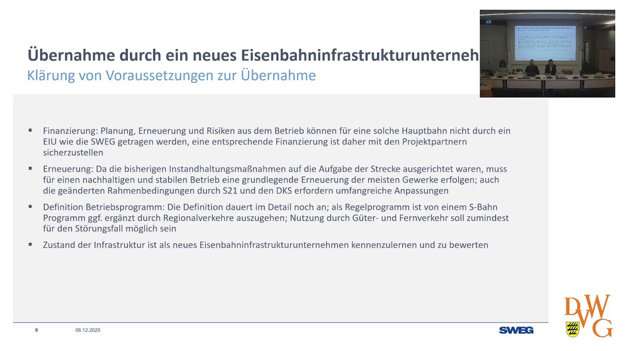 Herausforderungen bei der Erhaltung der Panoramabahn