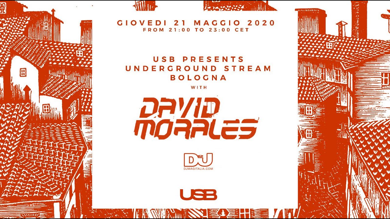 David Morales LIVE SHOW @ USB Underground Sounds Bologna // UNDERGROUND STREAM BOLOGNA Part 2