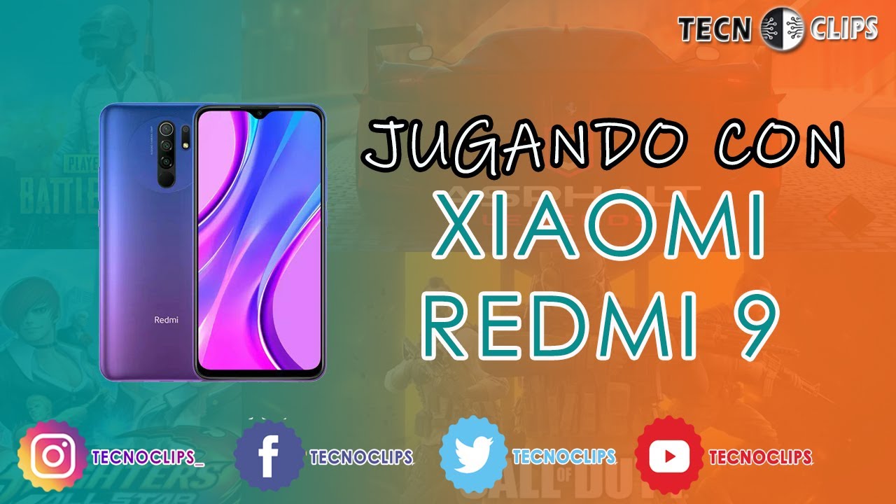 XIAOMI REDMI 9  Pruebas de  juegos  TEST GAMING