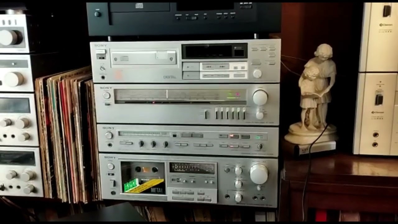 Sony TA-F55 - Pioneer HPM 100 - London Grammar - My Young Years