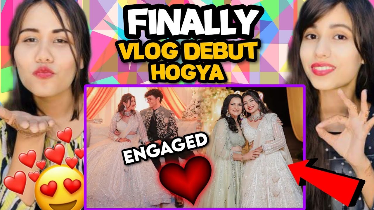 Nischay Got Engaged with Ruchika! 💍✨ | Dimple Malhan Vlogs Reaction | #Nischika #abhishekmalhan