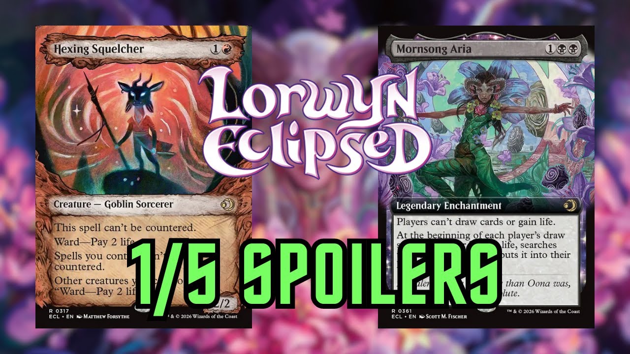 Lorwyn Eclipsed 1/5 Spoilers - Uncounterable, Oko is Back, No Drawing?!?!