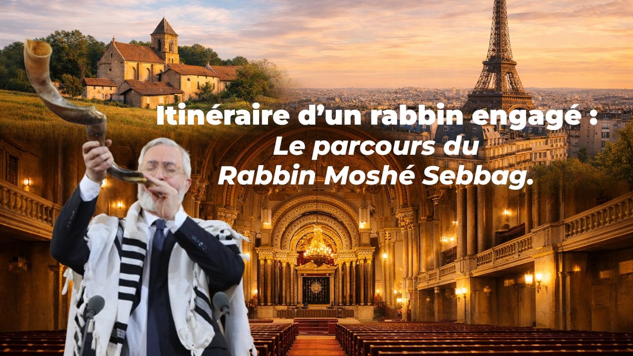 Itin&eacute;raire d'un rabbin engag&eacute; - le parcours du rabbin Mosh&eacute; Sebbag