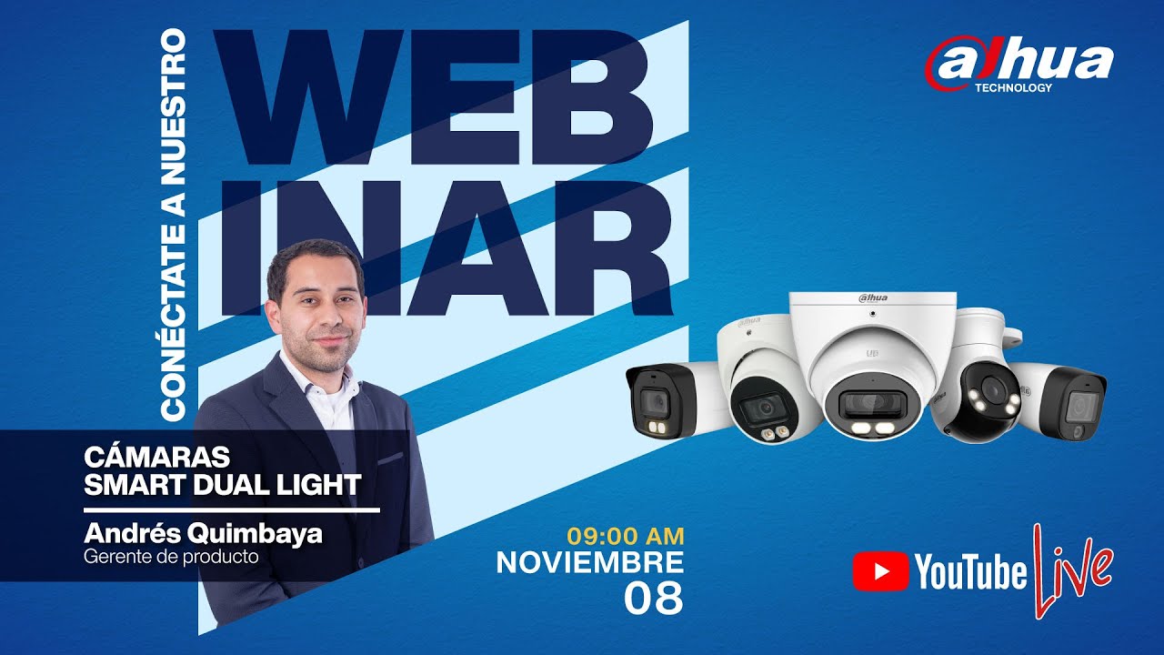 CÁMARAS SMART DUAL LIGHT | DAHUA TECHNOLOGY