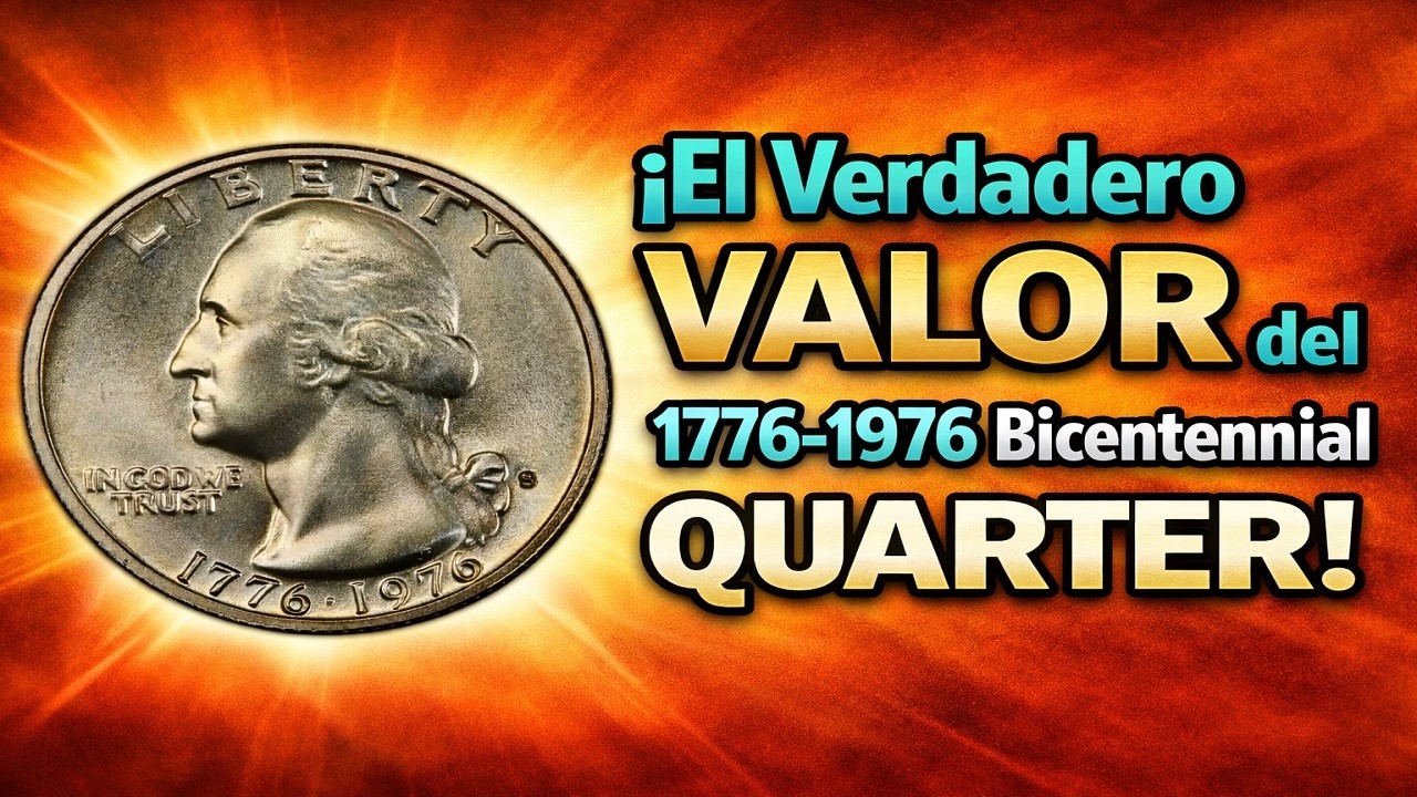 .¡El Verdadero VALOR del 1776-1976 Bicentennial QUARTER en el Mercado Actual! V24-26