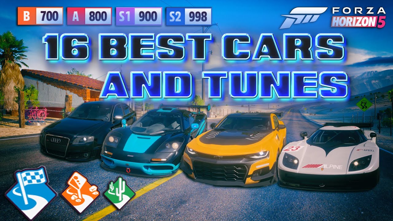 16 Лучших Машин для Онлайн Гонок в Forza Horizon 5