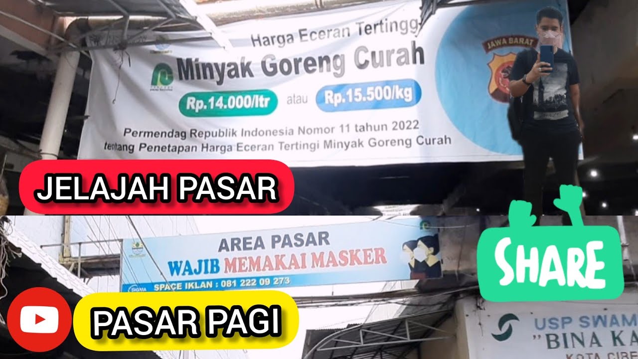 TINJAU PASAR PAGI KOTA CIREBON  TERBARU 2022
