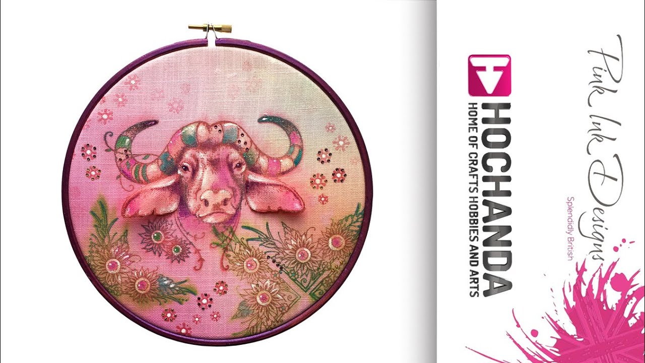 Pink Ink Designs Buffalo Jill. Time Lapse By Pink Ink Designs.
