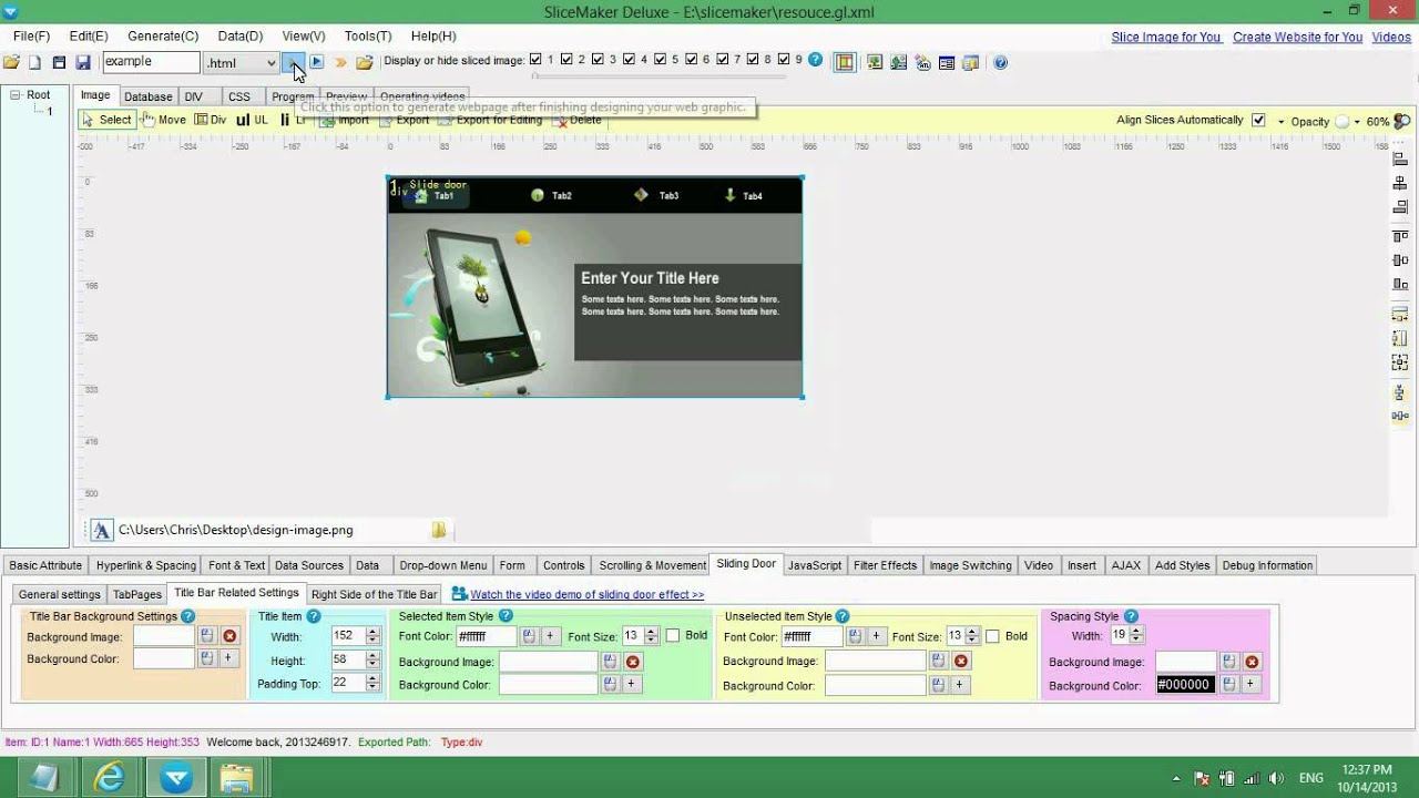 How to Create Tabbed Content with SliceMaker Products?